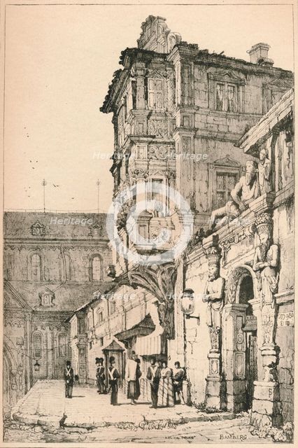 'Bamberg', c1820 (1915). Artist: Samuel Prout.
