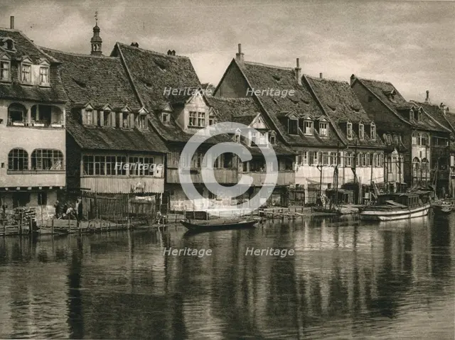 'Bamberg - Little Venice, 1931. Artist: Kurt Hielscher.