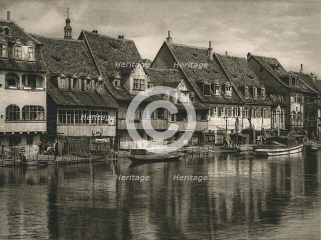 'Bamberg - Little Venice, 1931. Artist: Kurt Hielscher.