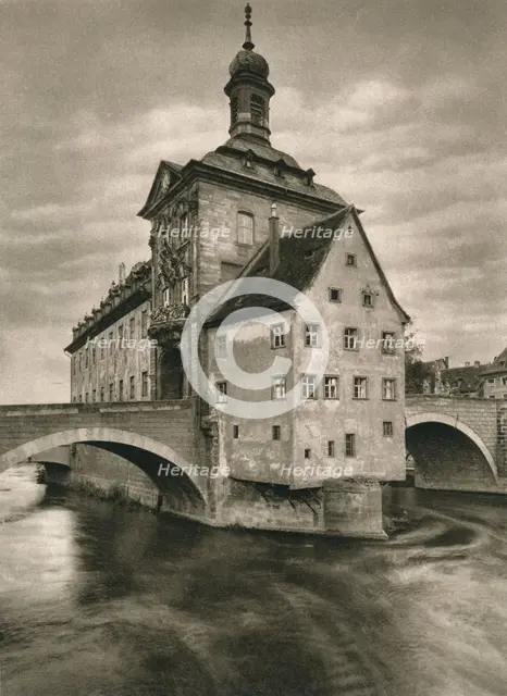 'Bamberg - Rathaus', 1931. Artist: Kurt Hielscher.