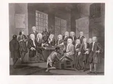 Bambridge on Trial for Murder by a Committee of the House of Commons 1803. Creator: William Hogarth