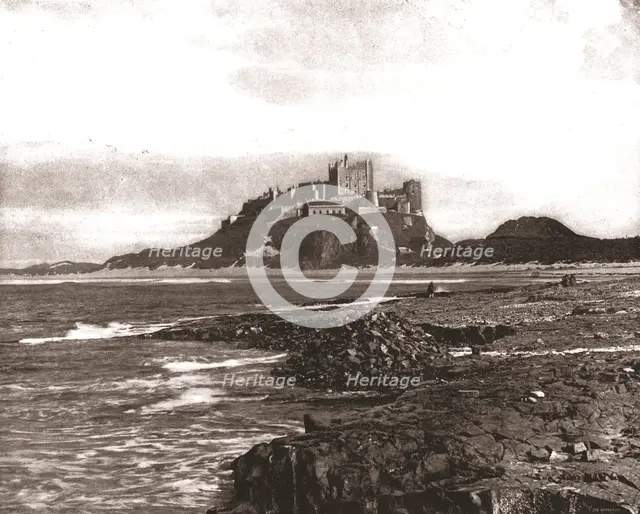 Bamburgh Castle, Northumberland, 1894. Creator: Unknown.