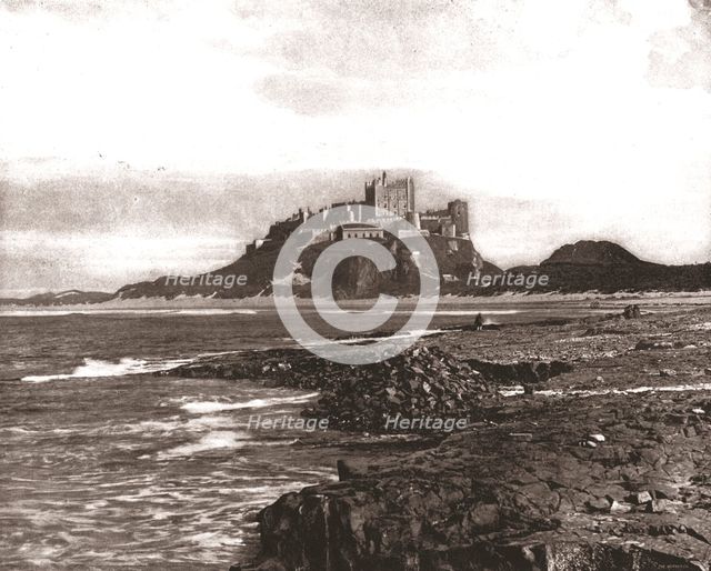 Bamburgh Castle, Northumberland, 1894. Creator: Unknown.