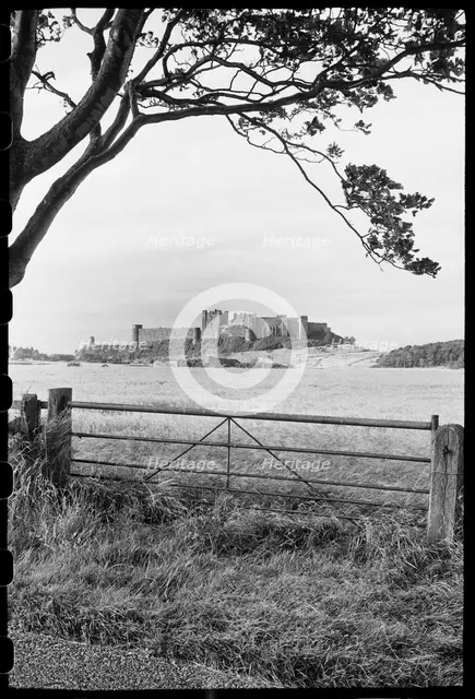 Bamburgh Castle, Northumberland, c1955-c1980. Creator: Ursula Clark.