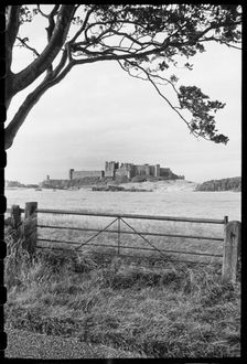 Bamburgh Castle, Northumberland, c1955-c1980. Creator: Ursula Clark