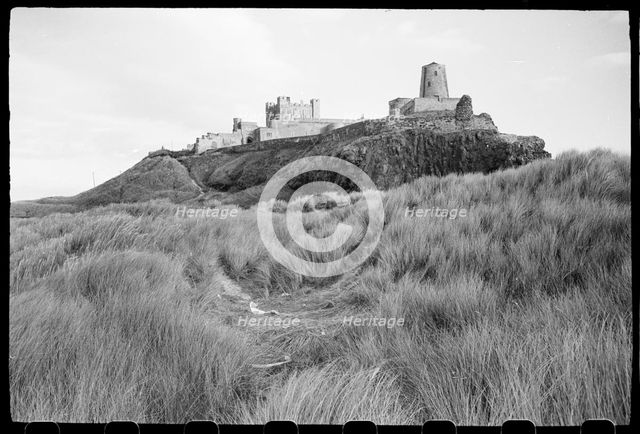 Bamburgh Castle, Northumberland, c1955-c1980. Creator: Ursula Clark.