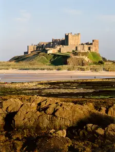 Bamburgh Castle, Northumberland, c2000-c2017. Artist: Graeme Peacock