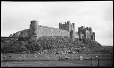 Bamburgh Castle, Bamburgh, Northumberland, 1940-1953. Creator: Ethel Booty