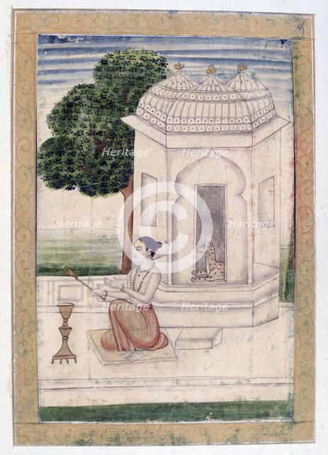 Bamgali Ragini, Ragamala Album, School of Rajasthan, 19th century. Artist: Unknown