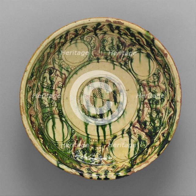 Bamiyan Ware bowl, 11th-12th century. Creator: Unknown.