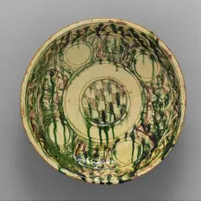 Bamiyan Ware bowl, 11th-12th century. Creator: Unknown