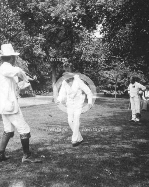 Bampton Morris Dancers, Oxfordshire, Whit Monday, 5 June 1911. Artist: Cecil Sharp