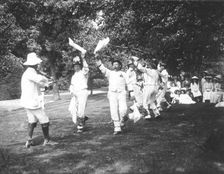 Bampton Morris Dancers, Oxfordshire, Whit Monday, 5 June 1911. Artist: Cecil Sharp