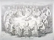 Banco to the knave 1782. Artist: Anon