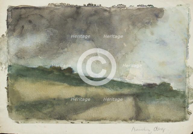 'Banchory, August', possibly early-mid 1880s. Creator: George Clausen.