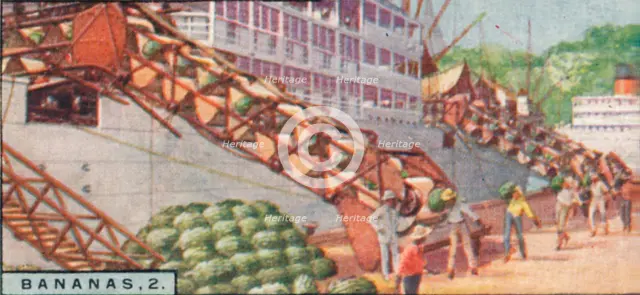 'Bananas 2. - Loading a Steamship, Costa Rica', 1928. Artist: Unknown.