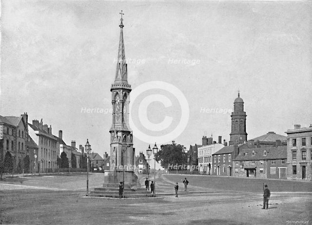 'Banbury Cross', c1896. Artist: Edwin A Walford.