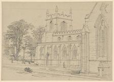 Bangor Cathedral, 1881. Creator: Allen Edward Everitt