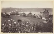 Bangor, Garth Pleasure Grounds and Pier, 1860/94. Creator: Francis Bedford