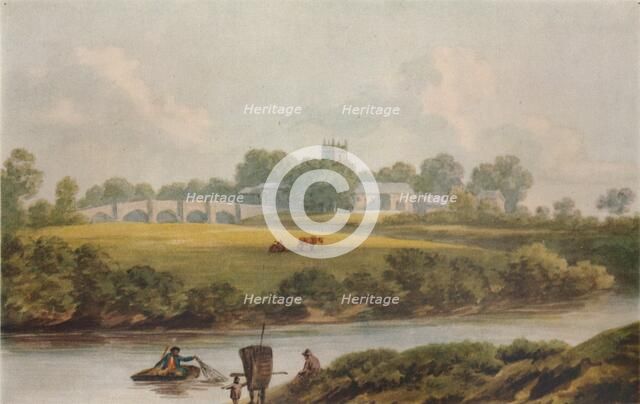 'Bangor Is-y-Coed, Denbighshire', c1795. Artist: John Warwick Smith.