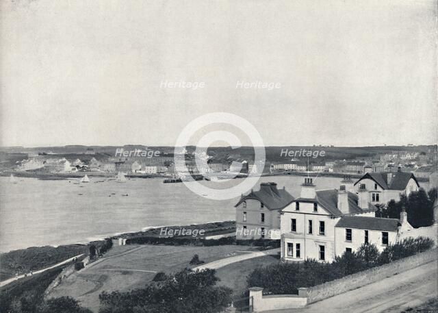 'Bangor - The Town and the Bay, from Mornington Park, Princeton', 1895. Artist: Unknown.