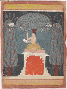 Bangal ragini from a Ragamala series, ca. 1650. Creator: Unknown