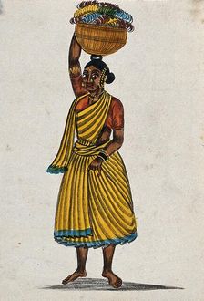 Bangle woman, Madras, India. Creator: Unknown