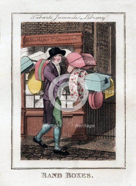 'Band Boxes', Tabart's Juvenile Library, London, 1805. Artist: Unknown
