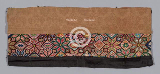 Band, China, Qing dynasty (1644-1911), 1875/1900. Creator: Unknown.