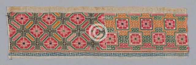 Band, China, Qing dynasty (1644-1911), 1875/1900. Creator: Unknown.