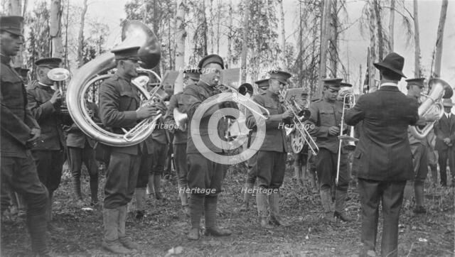 Band concert, between c1900 and c1930. Creator: Unknown.