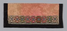 Band (for Woman's Trousers), China, 1875/1900. Creator: Unknown