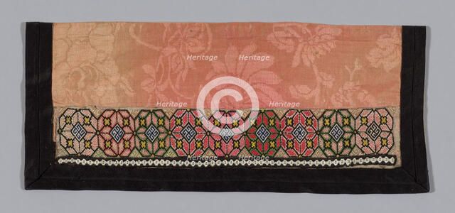 Band (for Woman's Trousers), China, 1875/1900. Creator: Unknown.