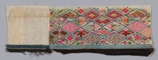 Band (from Woman's Trousers), China, 1875/1900. Creator: Unknown