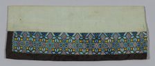 Band (from Woman's Trousers), China, 1875/1900. Creator: Unknown