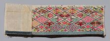 Band (from Woman's Trousers), China, 1875/1900. Creator: Unknown