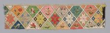 Band (from Woman's Trousers or Robe), China, 1875/1900. Creator: Unknown