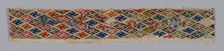 Band (from Woman's Trousers or Robe), China, 1875/1900. Creator: Unknown