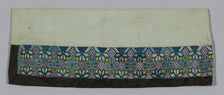 Band (from Woman's Trousers), China, 1875/1900. Creator: Unknown