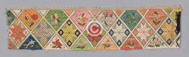 Band (from Woman's Trousers or Robe), China, 1875/1900. Creator: Unknown.