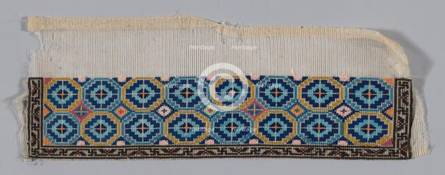 Band (from Woman's Trousers or Robe), China, 1875/1900. Creator: Unknown.