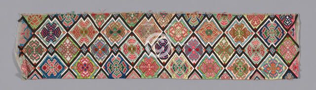 Band (from Woman's Trousers or Robe), China, 1875/1900. Creator: Unknown.