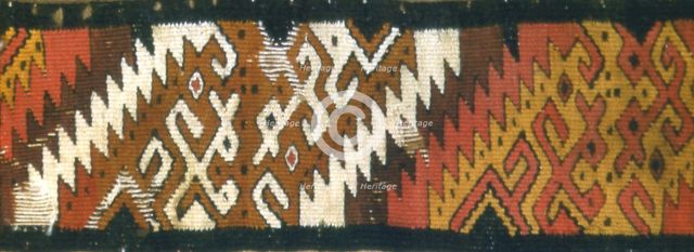 Band Fragment, Peru, A.D. 1000/1476. Creator: Unknown.