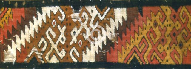 Band Fragment, Peru, A.D. 1000/1476. Creator: Unknown.
