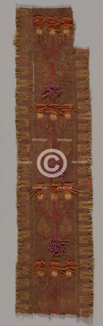 Band Fragments, Peru, 1000/1476. Creator: Unknown.