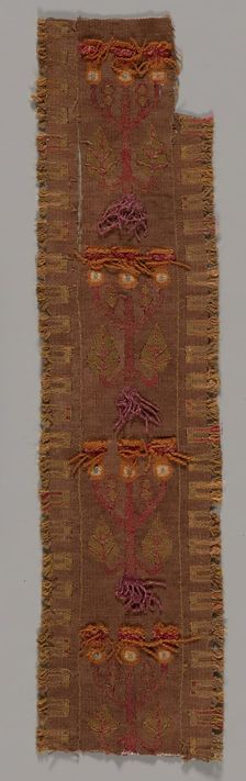 Band Fragments, Peru, 1000/1476. Creator: Unknown