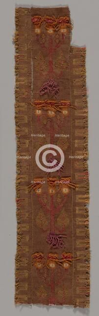 Band Fragments, Peru, 1000/1476. Creator: Unknown.