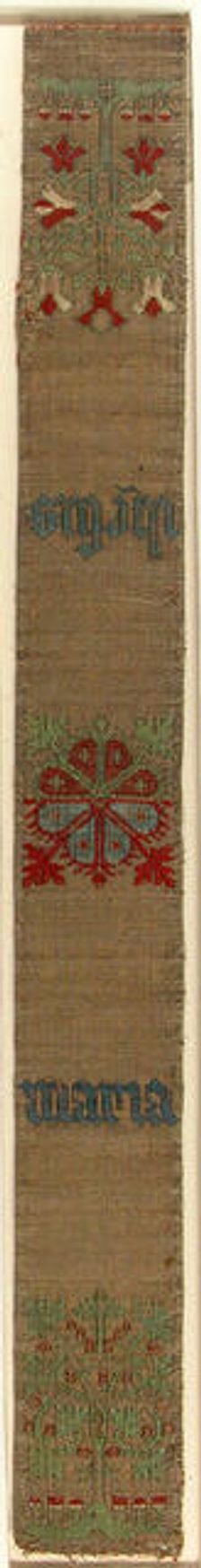 Band, German, 15th century. Creator: Unknown