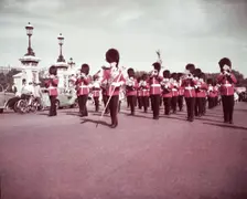 Band of Guards in the Mall, London, c1955. Creator: Arthur Charles Kirby Ware