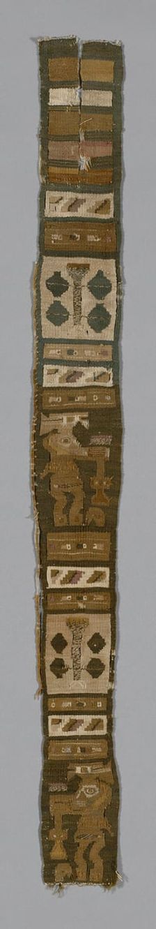 Band, Peru, A.D. 1000/1476. Creator: Unknown